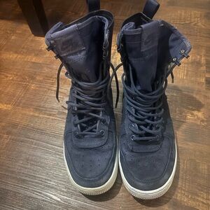 Nike Men's High-Top Sneakers - Dark Blue